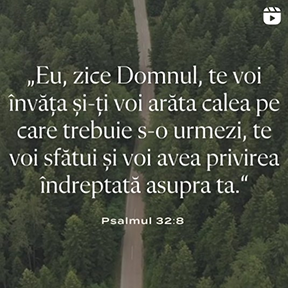 Eu zice Domnul Te voi invata...